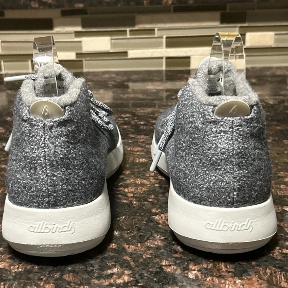 Allbirds Wool Runner High Top Sneakers Women’s Size 10 Gray Store Model